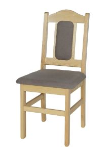 Tool KT102, 43x45xK93 cm, mänd, naturaalne + kangas 21