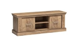 TV-alus Antica A4, 142x42xK50 cm, kraft-zloty