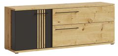 Tv-alus Molto ML 4, 150x37xK53 cm, artisan tamm+ must