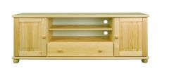 TV-alus RV128, 163x42xK60 cm, mänd, naturaalne