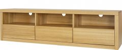 TV-Alus RV302, 180x41xK50 cm, tamm, naturaalne