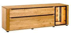 Tv alus Luna 25, 182x48xK60,3 cm, tamm, õlitatud
