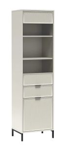 Vitriinkapp LinkaStyle LS-5, 54,5x40,6xK196 cm, kašmiir