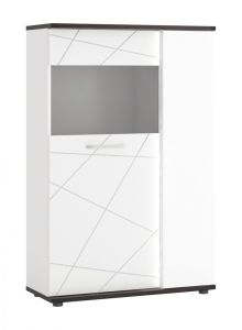 Vitriinkapp Venezia VENV02, 91,1x40xK140,5 cm, parempoolne