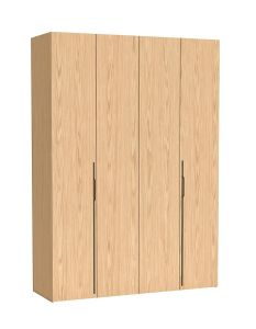 Voltustega riidekapp Bari, 200x58xK241 cm, Egger tamm
