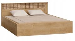 Pesukastiga voodi Natural N17, 160x200 cm