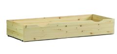 Voodikast, 196x65xK23 cm, mänd, naturaalne