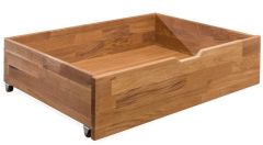 Voodikast Elke T9811, 83,3x64,8xH19 cm, tamm, naturaalne õli
