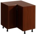 Köögi põranda nurgakapp Sycylia D90N, pähkel