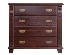 Kummut Monaco MO-108, 95x43xK71 cm, 38 tumepruun