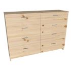 Kummut Rait 9, 150x44xK108 cm