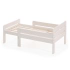 Pikendatav laste voodi, 75x100+42+42 cm, valge
