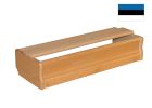 Moodulriiuli sokkel väike, 87x31xK17,5 cm, kasepuit, lakitud
