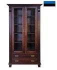 Vitriinkapp Monaco MO-103, 103x42xK182 cm, 38 tumepruun