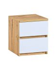 Öökapp Arca AR10, 40x40xK49,1 cm, wotan tamm-valge