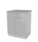 Köögi põrandakapp Femina, D60 2D1SZ, 60x45xK83 cm