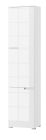 Kapp riiulitega Selene 13, 50x35xK216 cm, valge
