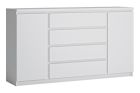 Kummut Fribo FRIK02, 165,4x40xK92,9 cm, Alpivalge