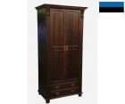 Riidekapp Monaco M-396, 103x66xK210 cm, tumepruun 38, lakitud