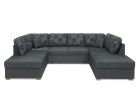Nurgadiivanvoodi Silver 3XL2PK, 317x225xK79 cm