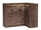 Nurgakummut Indianapolis I-15, 90-131x42xK103,5 cm, tume tuhapuit