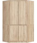 Nurgariidekapp S100 4D, 100x50xK180 cm, sonoma tamm