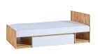 Pesusahtliga voodi Arca AR9, 90x195 cm, wotan tamm- valge