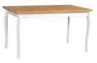 Pikendatav söögilaud Alba 5, 140-180x80xK78 cm, artisan + valge