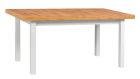 Pikendatav söögilaud Modena 5, 160-200x92xK76 cm, wotan + valge