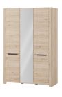 Riidekapp peegliga Desjo 06, 140x58xK207 cm