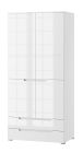 Vitriinkapp Selene 25, 50x39xK196 cm, valge