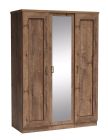 Riidekapp Tadeusz T15, 135x57xK190 cm, Dab lefkas