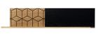 Seinariiul Mosaic 34, 135x25xK28 cm, tamm
