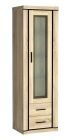 Vitriinkapp Dallas D-16, 58x45xK192 cm, sonoma tamm