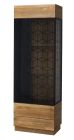 Vitriinkapp Mosaic 10, 67x42xK196 cm, tamm