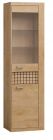 Vitriinkapp Natural N4, 57x40,5xK200,5 cm