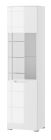Vitriinkapp Selene 25, 50x39xK196 cm, valge