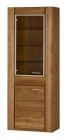 Vitriinkapp Velvet 10, 75x42xH200 cm, rustikal tamm