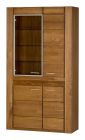 Vitriinkapp Velvet 12, 110x42xH200 cm, tamm rustikal