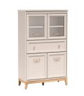Vitriinkapp Windsor W-5, 92x40,5xK150,5 cm