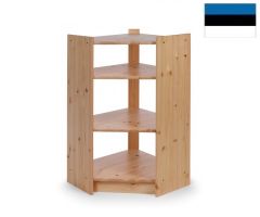 Nurgariiul Alia-203, 60x60xK100 cm, mänd, naturaalne