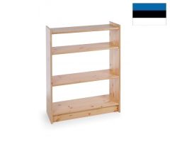 Riiul Alia-101, 80x30xK100 cm, mänd, naturaalne