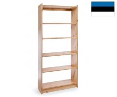 Riiul Alia-100, 80x30xK180 cm, mänd, naturaalne