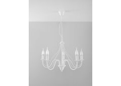 Lühter Minerwa 5, valge