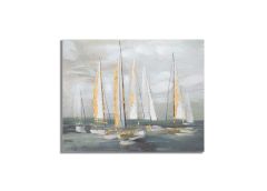 Maal Gold Boat 100x80 cm