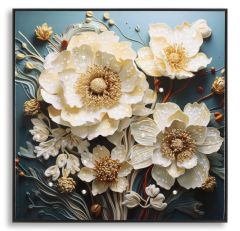 Maal Narcy 82x82 cm, valge