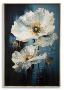Maal Narcy 42x62 cm, sinine/valge