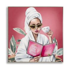 Maal Luxury Spa 82x82 cm, roosa