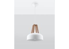 Laelamp Casco, valge/naturaalne