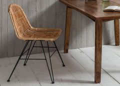 Söögitool Rattan, naturaalne